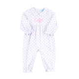 Pink Rosebud Ruffle Romper