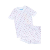 Pink Rosebud Short Pajamas