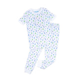 Western Cowboy Blue Pajamas