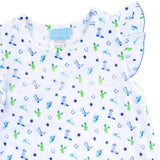 Western Cowboy Blue Adalyn Dress