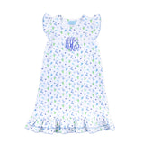 Western Cowboy Blue Adalyn Dress