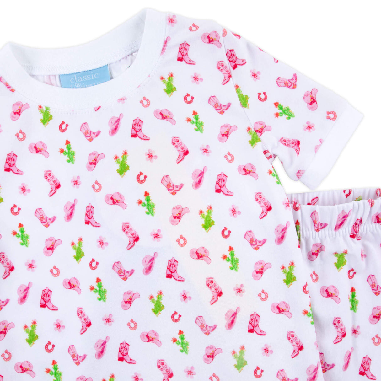 Western Cowboy Pink Pajamas