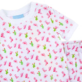 Western Cowboy Pink Pajamas
