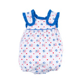 Flag Print Lulu Bubble