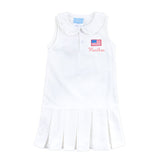 Patriotic Spirit White Terry Ruth Dress