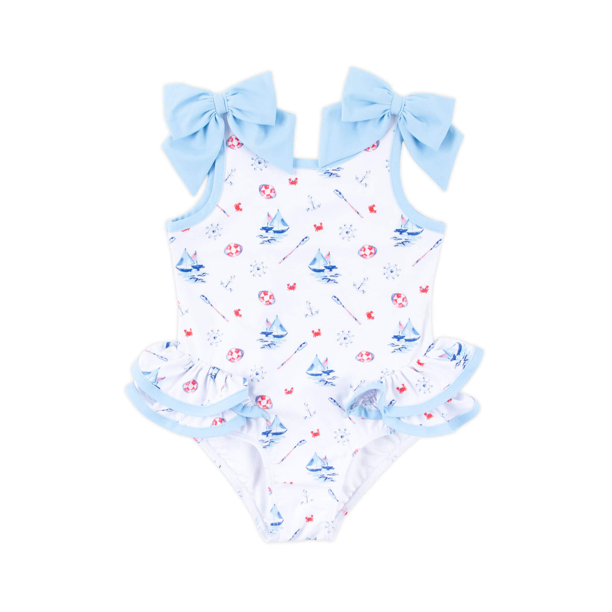 Nautical One Piece Swimsuit