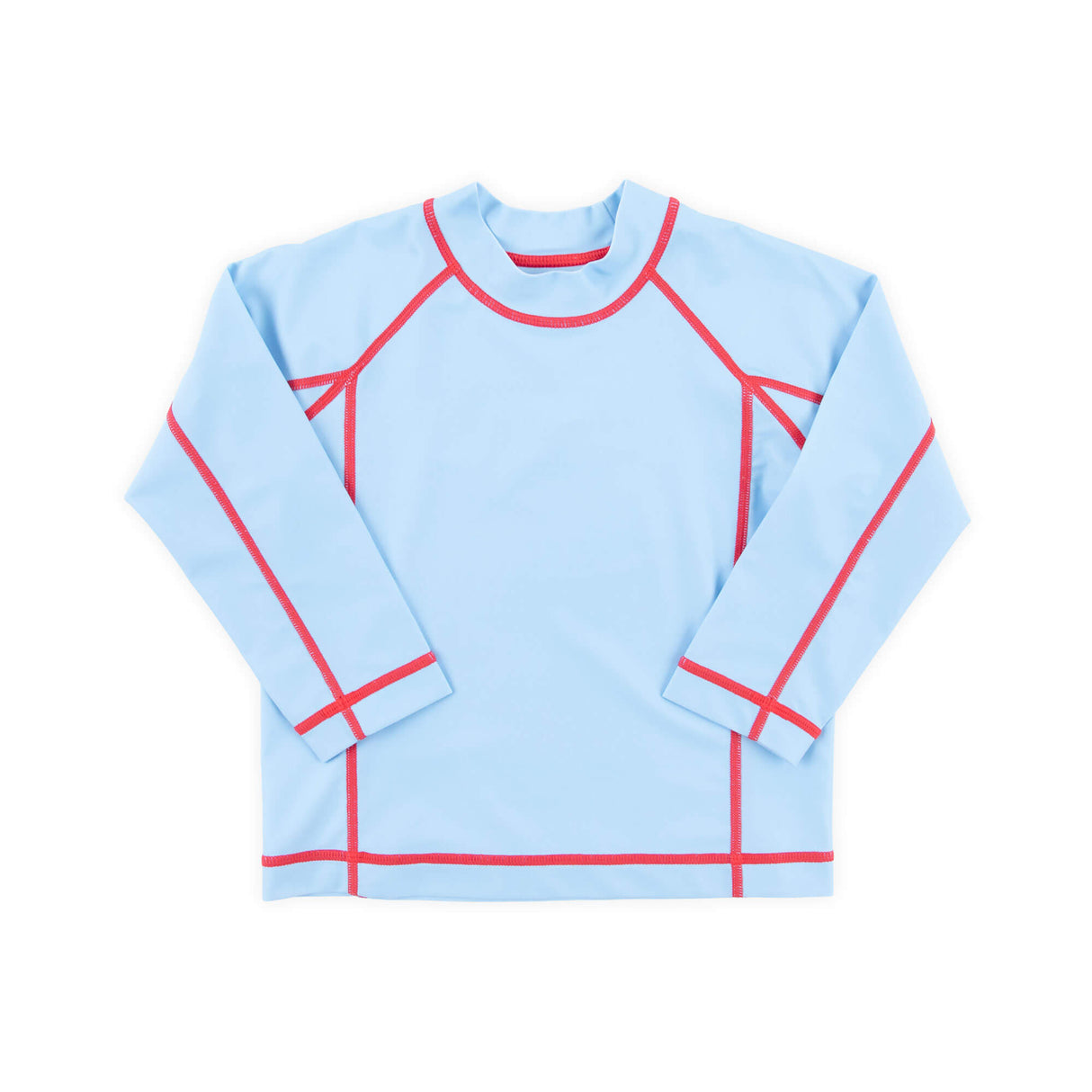 Nautical Blue with Red Trim Rash Guard