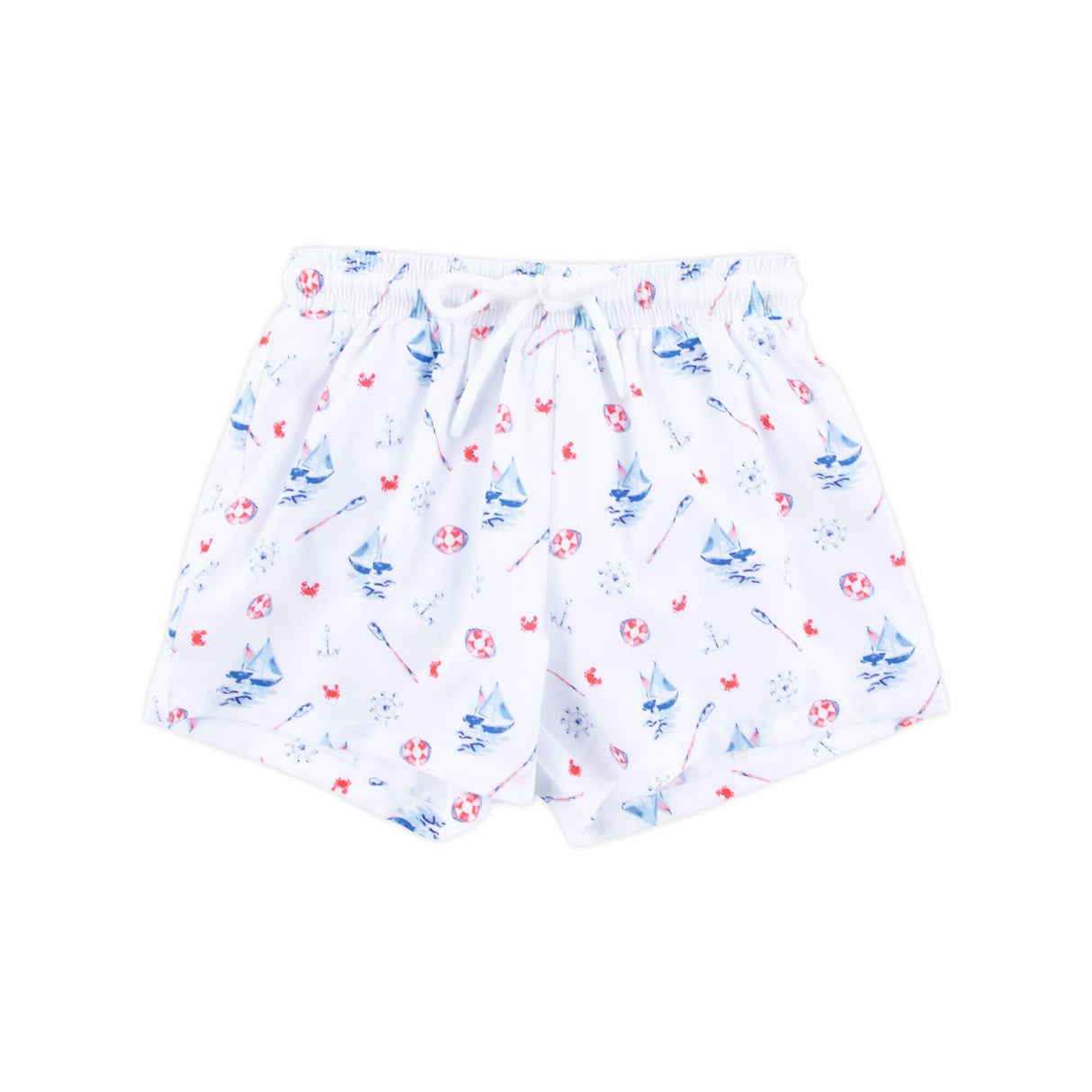 Nautical Swim Trunks