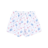 Nautical Swim Trunks
