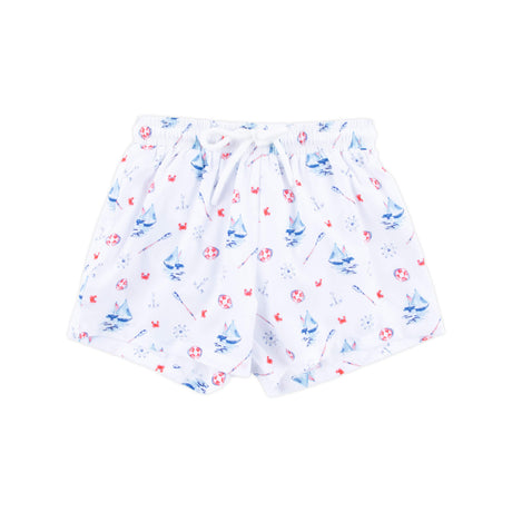 Nautical Swim Trunks