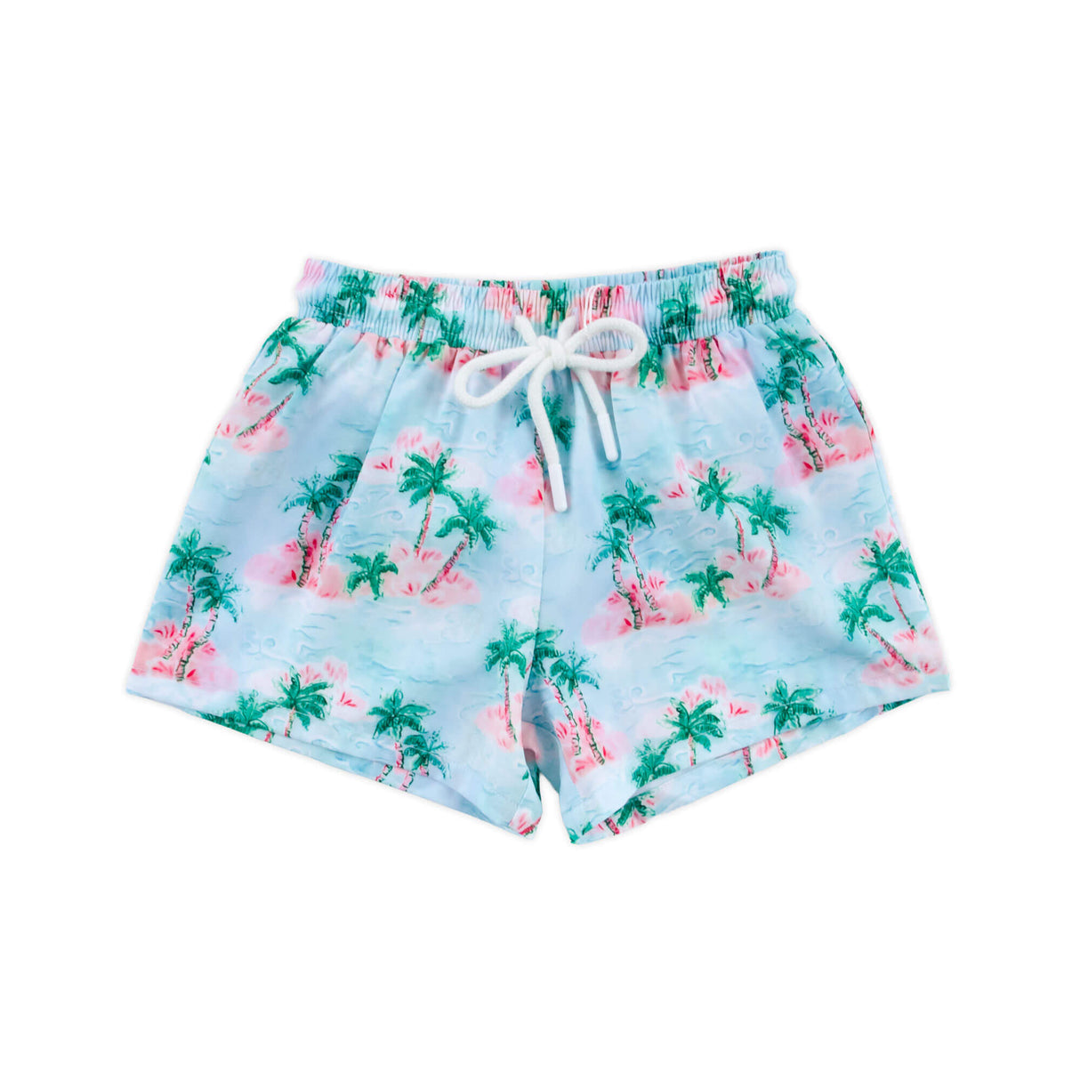 Island Palm Swim Trunks