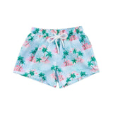 Island Palm Swim Trunks