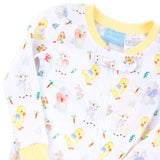 Bunny & Friends Yellow Zip Sleeper