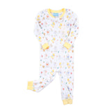 Bunny & Friends Yellow Zip Sleeper