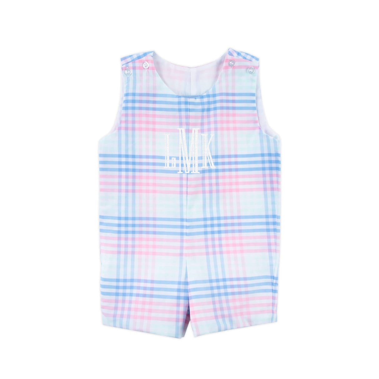 Pastel Plaid Jon Jon