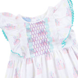 Magical Castle Smocked Rachel Dress