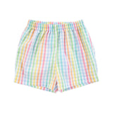 Colorful Multi Plaid Shorts