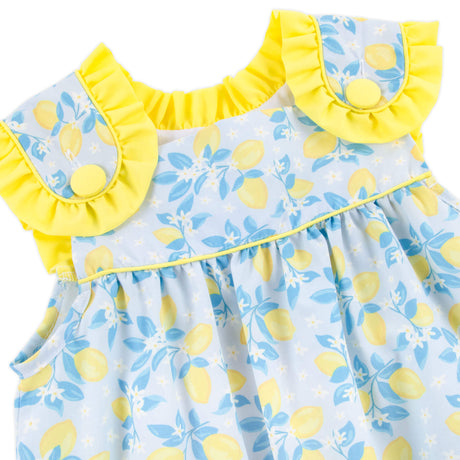 Summer Lemon Floral Lulu Dress