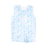 Nautical Blue Sailboat Jon Jon