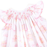 Princess Magic Smocked Angel Sleeve Dress