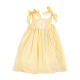 Yellow Gingham Skyler Dress