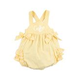 Yellow Gingham Skyler Bubble