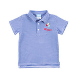 ABC Royal Blue Stripe Polo