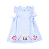School Adventure Blue Windowpane Grace Dress