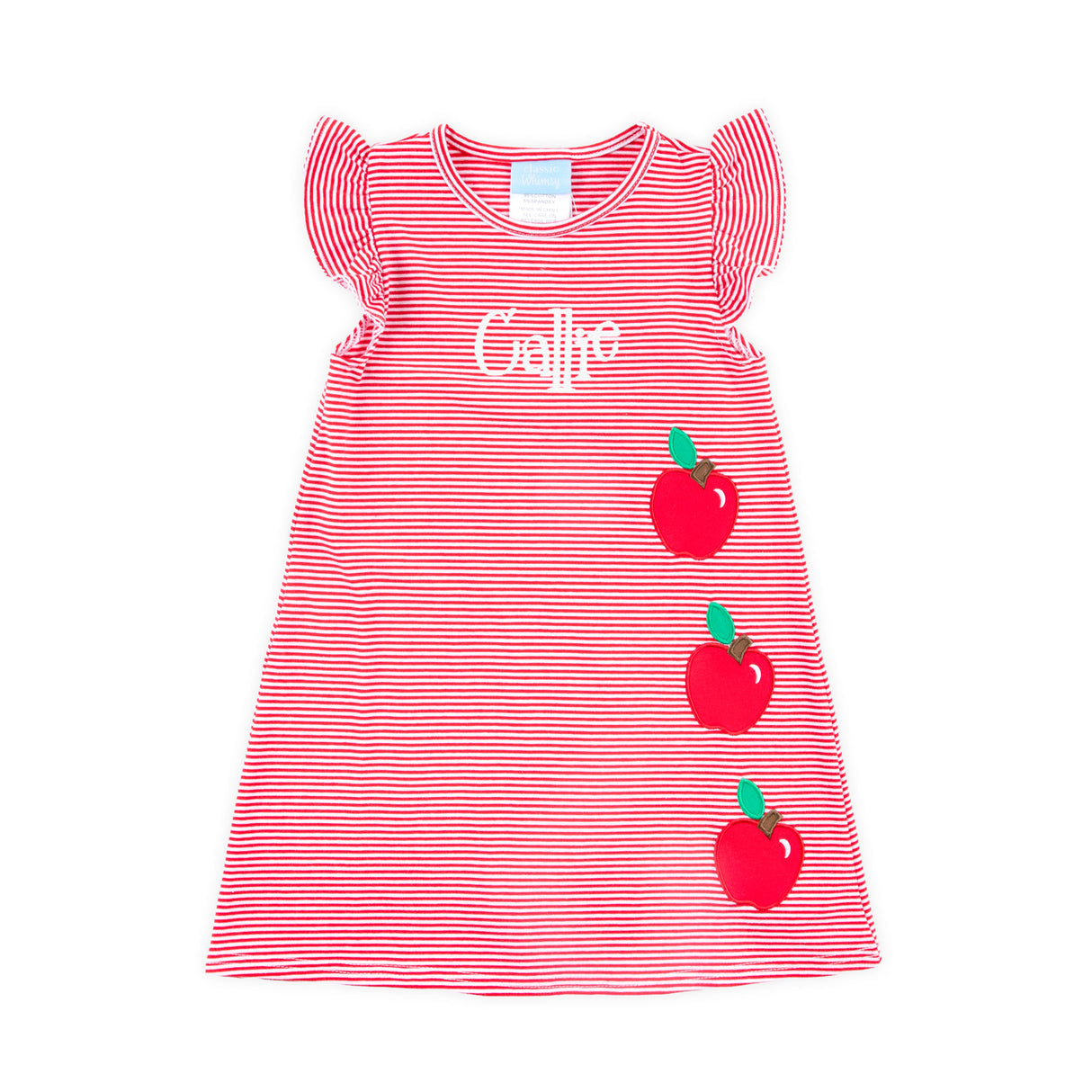 Sharp Student Red Stripe Milly Dress