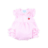 Apple Blossom Pink Gingham Ruth Bubble