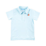 Bright Crayons Light Blue Stripe Polo