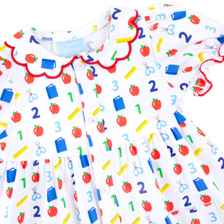 Easy as 123 White Lola Dress