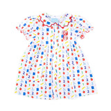 Easy as 123 White Lola Dress