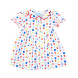 Easy as 123 White Lola Dress