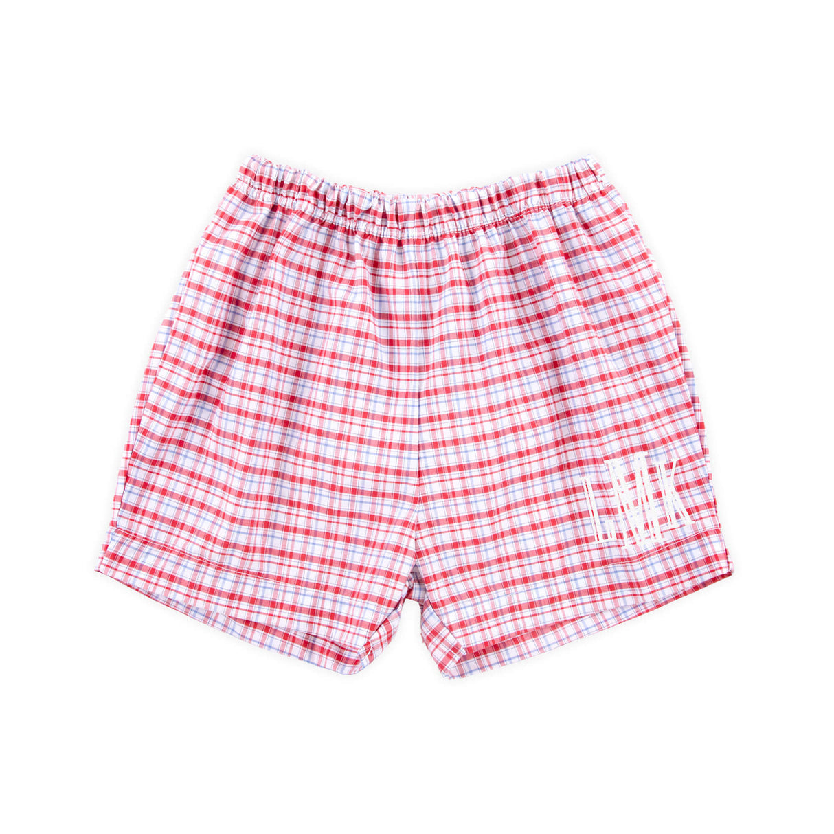 Red Plaid Short