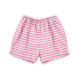 Red Plaid Short