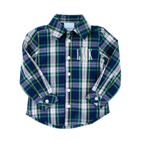Galloway Plaid Button Down Shirt