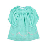 Mint Green Gingham Blair Dress