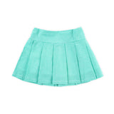 Mint Green Pleated Skirt