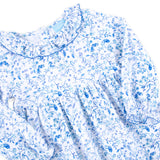 Blue Floral Toile Eden Legging Set