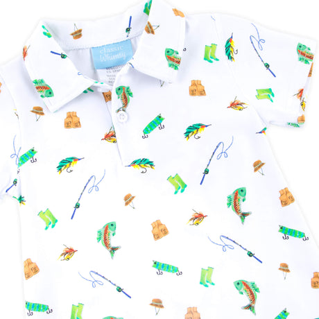 Catch of the Day Polo Romper