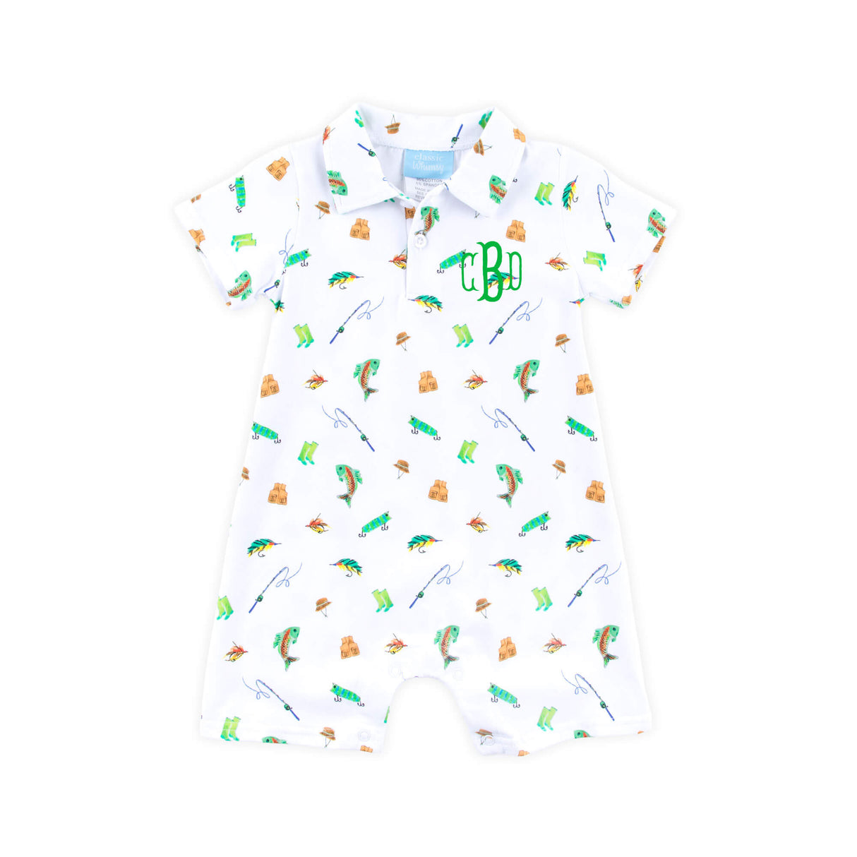 Catch of the Day Polo Romper
