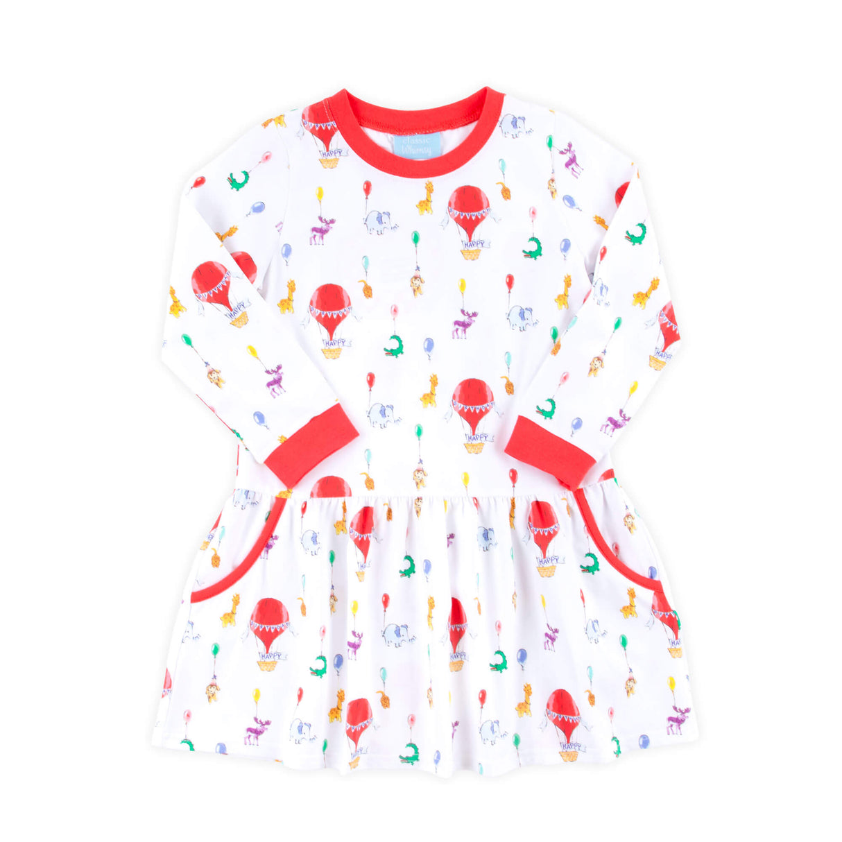 Birthday Balloon Long Sleeve Izzy Dress