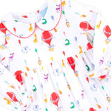Birthday Balloon Ruffle Romper