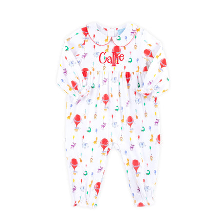 Birthday Balloon Ruffle Romper