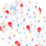 Birthday Balloon Polo Romper