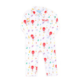 Birthday Balloon Polo Romper