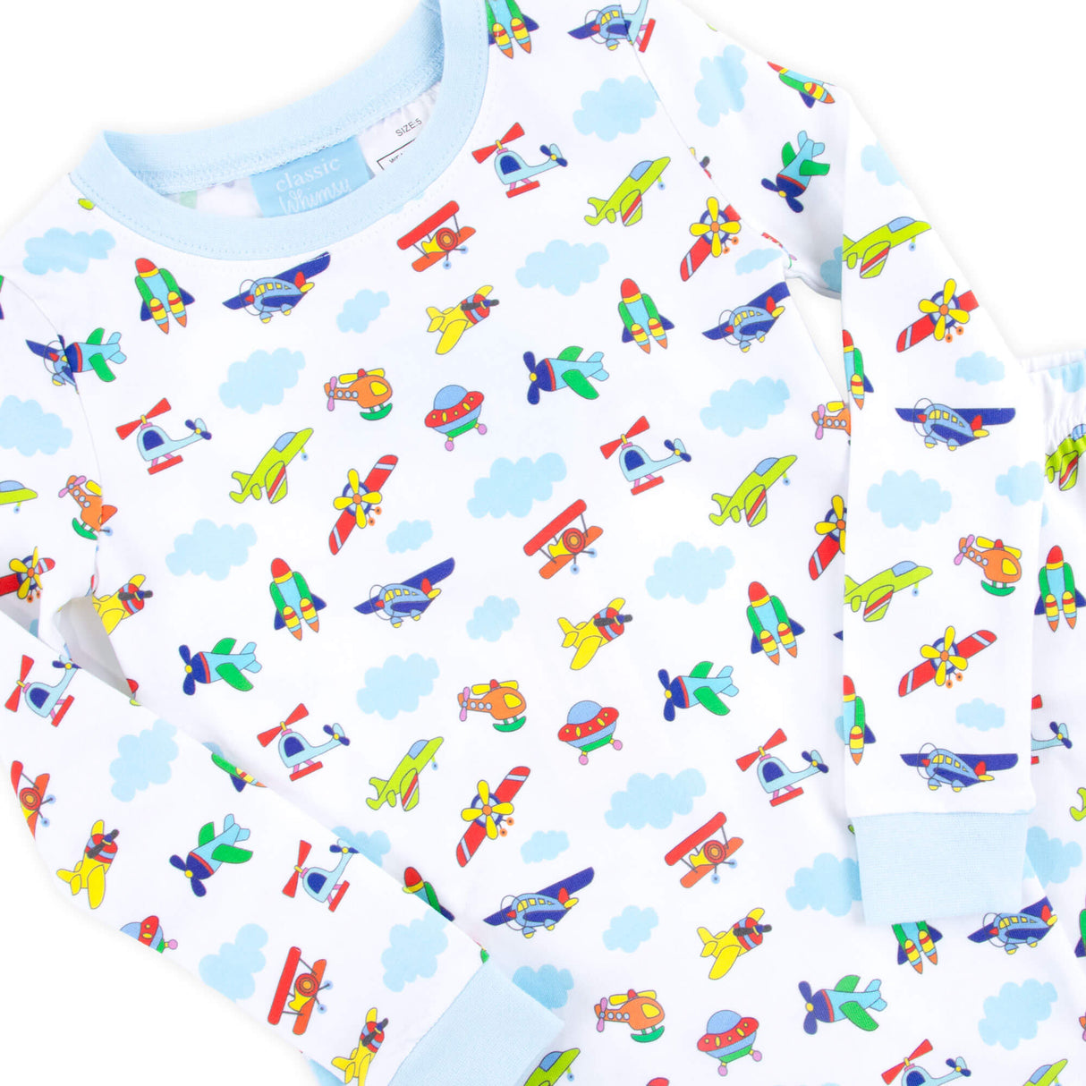Airplane & Clouds Pajamas