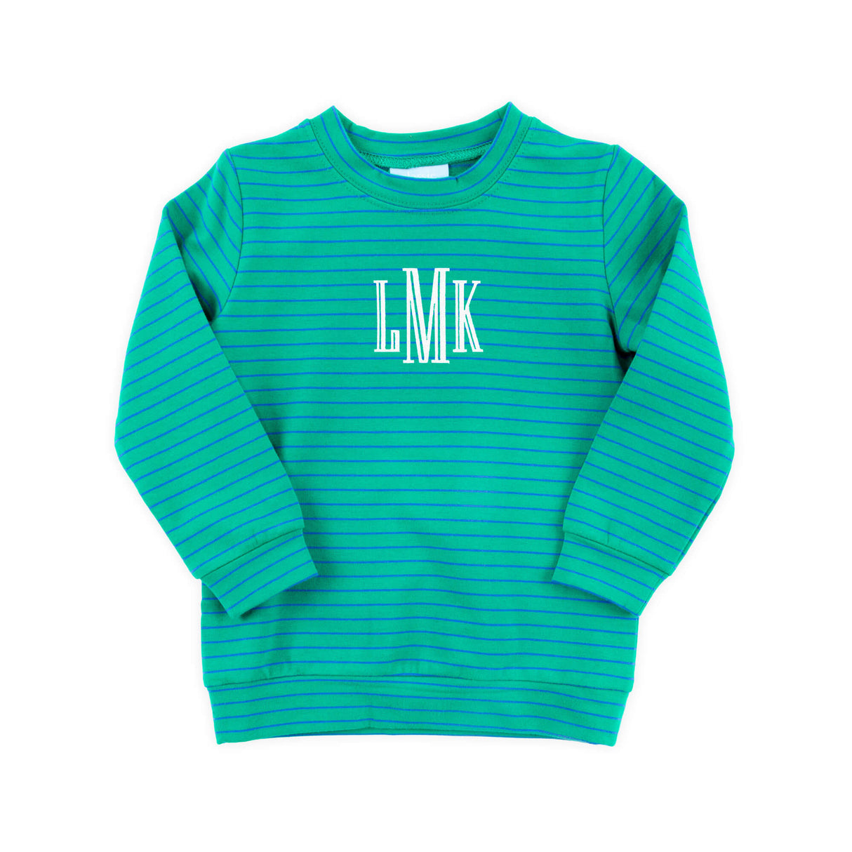 Green Stripe Sweatshirt