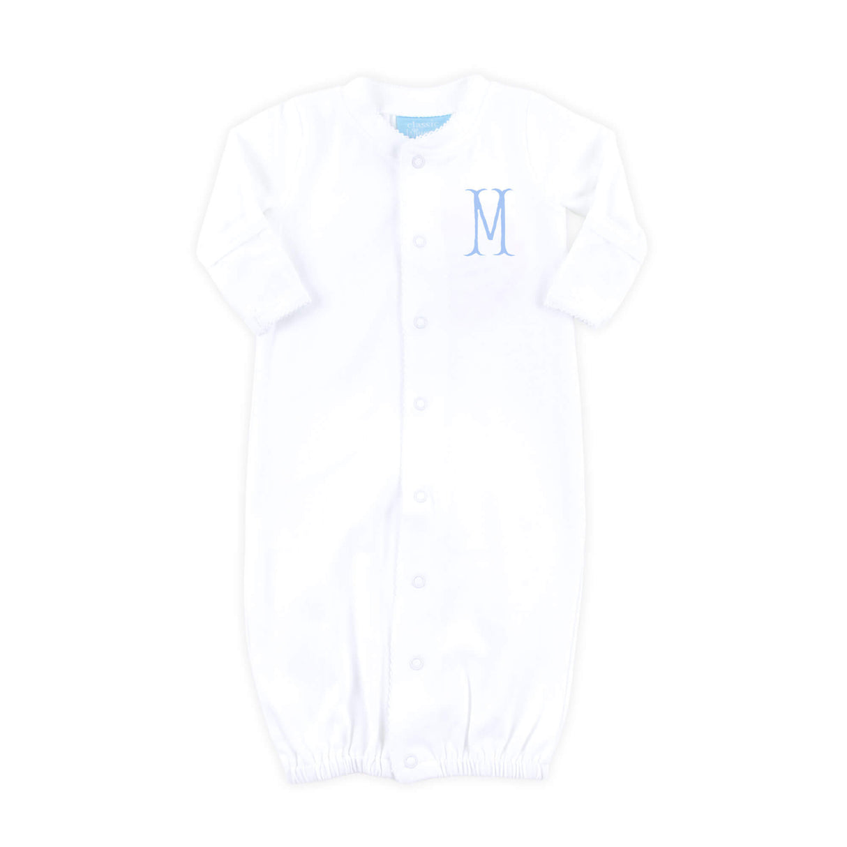 White Layette Gown